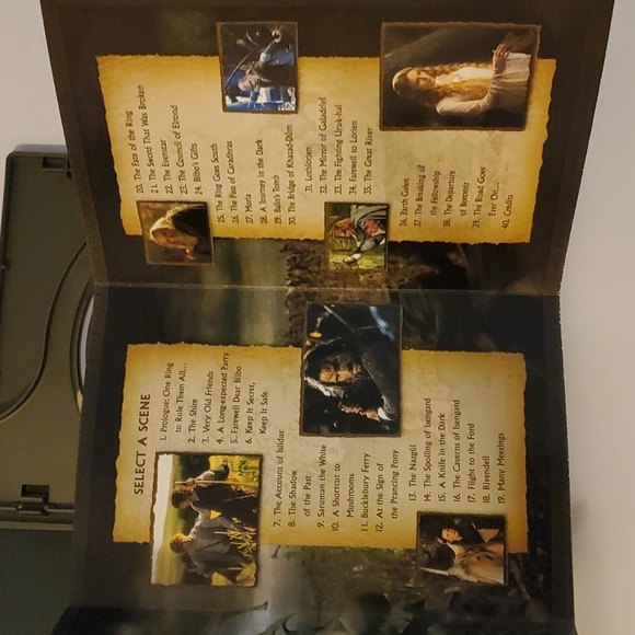 The Lord of the Rings dvd Fullscreen edition TWO dvds the fellowship of the ring - Picture 7 of 8